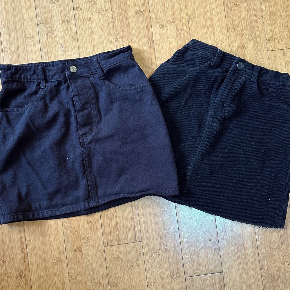 2 Brandy Melville Skirts